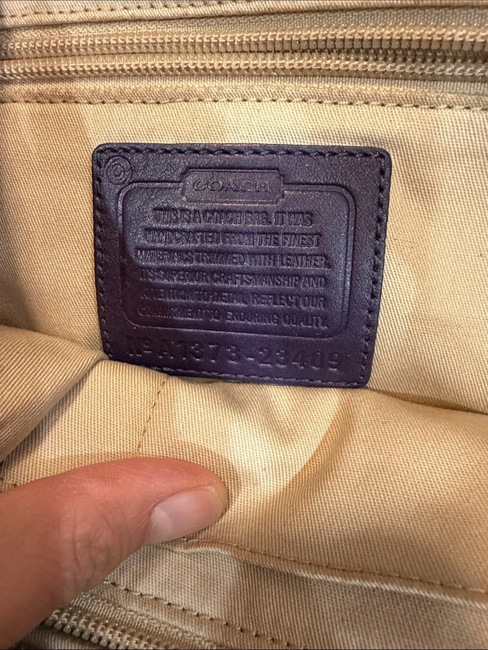 Coach shoulder bag